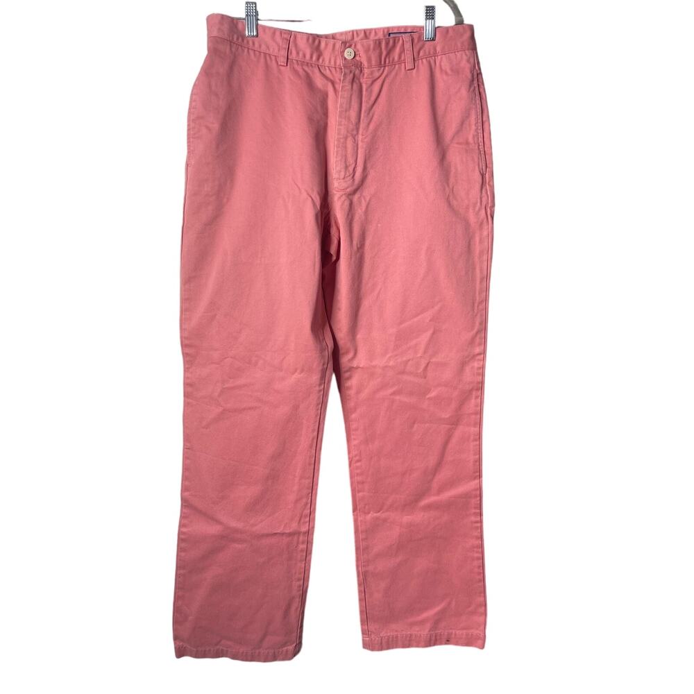 Vineyard Vines Men's Club Pant Size 34x32 Salmon Pink